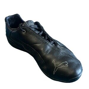 Puma Drift Cat 5  Mens Size 7 Motorsport Black Leather Driving Sneaker 303075 02